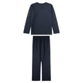 thumbnail image 2 of Sanetta Pijama largo para niño, adolescentes - Shark Zone, pijama, jersey sencillo, algodón Azul oscuro 140, 2 of 4