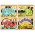 thumbnail image 3 of 4-in-1 Dinosaur Jigsaw Puzzle, 3 of 5