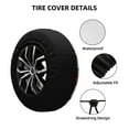 thumbnail image 2 of Yiaed 2025 New Year'S Print Print Tire Wheel Cover, tire covers for trailers,rv wheel covers,rv tire covers, camper tire covers,tire covers for cars-17 inch, 2 of 6