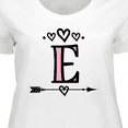 thumbnail image 4 of Inktastic Letter E Monogram Tribal Arrow Women's Plus Size T-Shirt, 4 of 5