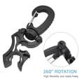thumbnail image 4 of 2 Packs Scuba Diving Double BCD Regulator Hose Holder with Clip Suit for Low/High Pressure, 4 of 8