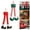 Red, variant on BinKFF 1 Santa Elf Legs, Car Trunk Leg Pendant, Christmas Plush Decorations, Snap On Trunk or Christmas Tree, Car Decorations, Universal for Cars, Trucks, RVs, SUVs