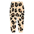 thumbnail image 5 of Penkiiy Women's Summer High Waisted Leopard-print Matching Slim Fitting Yoga Gym Pants L Multicolor, 5 of 6