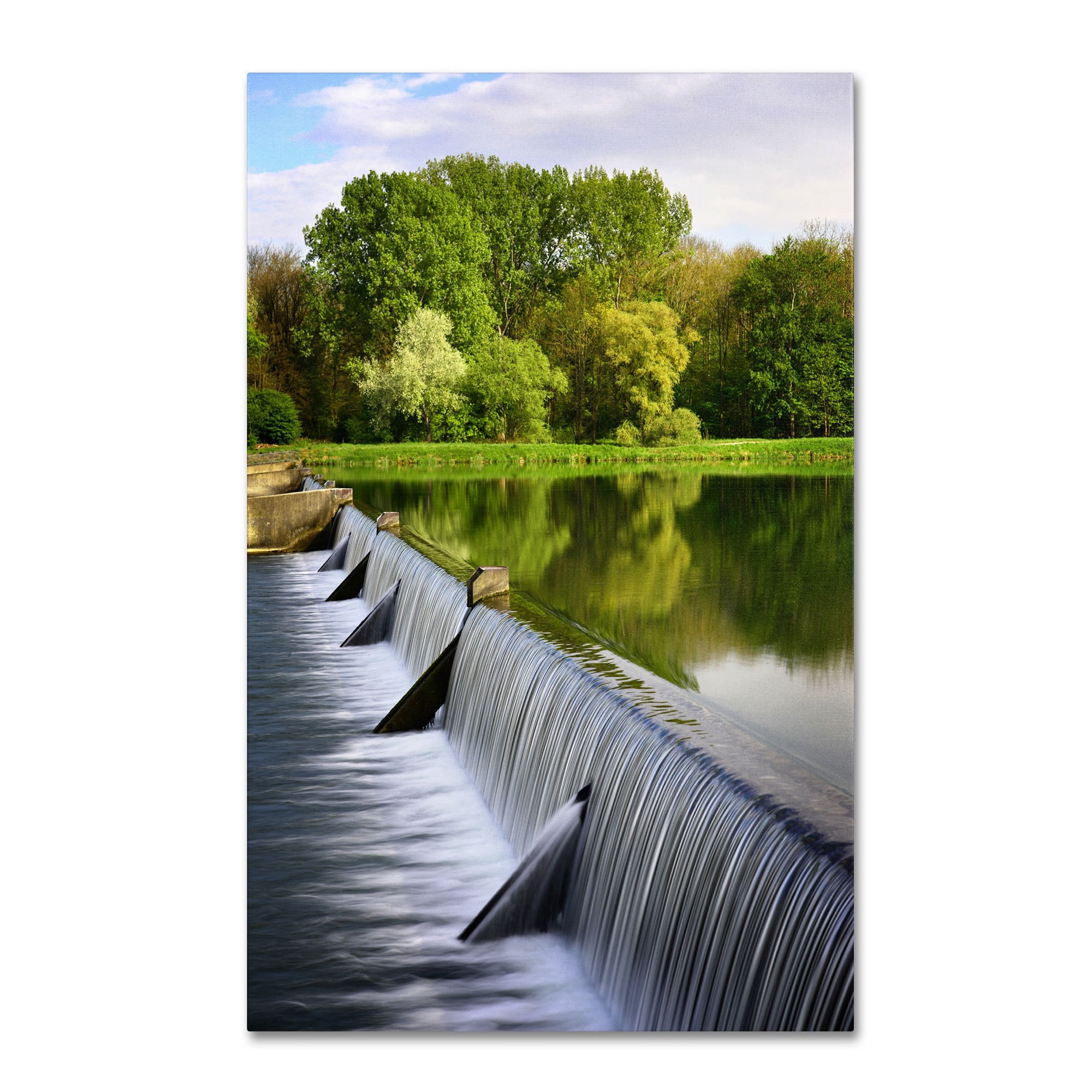 Trademark Fine Art "Vertical Activity" Canvas Art by Philippe Sainte-Laudy