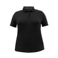 Athletic Works Women's Plus Active ShortSleeve Polo Shirt