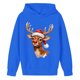 thumbnail image 4 of Sudaderas con capucha para niños y niñas, sudaderas casuales de manga larga, lindas sudaderas de gran tamaño con bolsillo de polar, chaquetas para niñas, 4 of 4