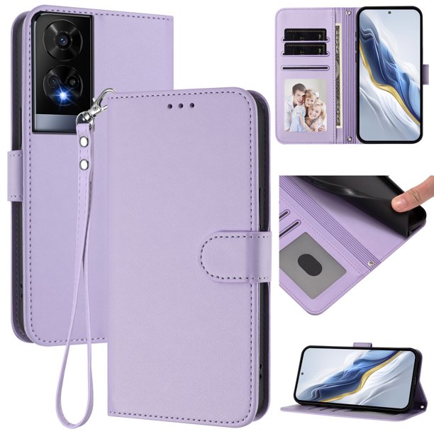 Funda Cartera GANGXUN para TCL 50 XE – Cierre Magnético, Protección RFID, Correa Desmontable, Compatible con Carga Inalámbrica