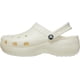 thumbnail image 4 of Zuecos Crocs Clásicos Plataforma con Brillo para Mujer Tiza US 11, 4 of 6