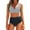 T_ Gray, variant on UTSJKR Women High Waisted Bikini Twist Front Swimsuits Lace up Bikini Tops Ruched Push up 2 Piece Bathing Suits Gray S