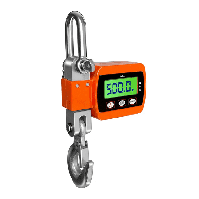 Bascula Industrial Colgante Digital Con Led 500kg Belug, Naranja