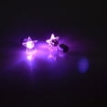 thumbnail image 3 of Taykoo 3Pair LED Glowing Ear Studs Star Shape Earrings Dance Party Ear Accessories(Blue+orange+pink), 3 of 4