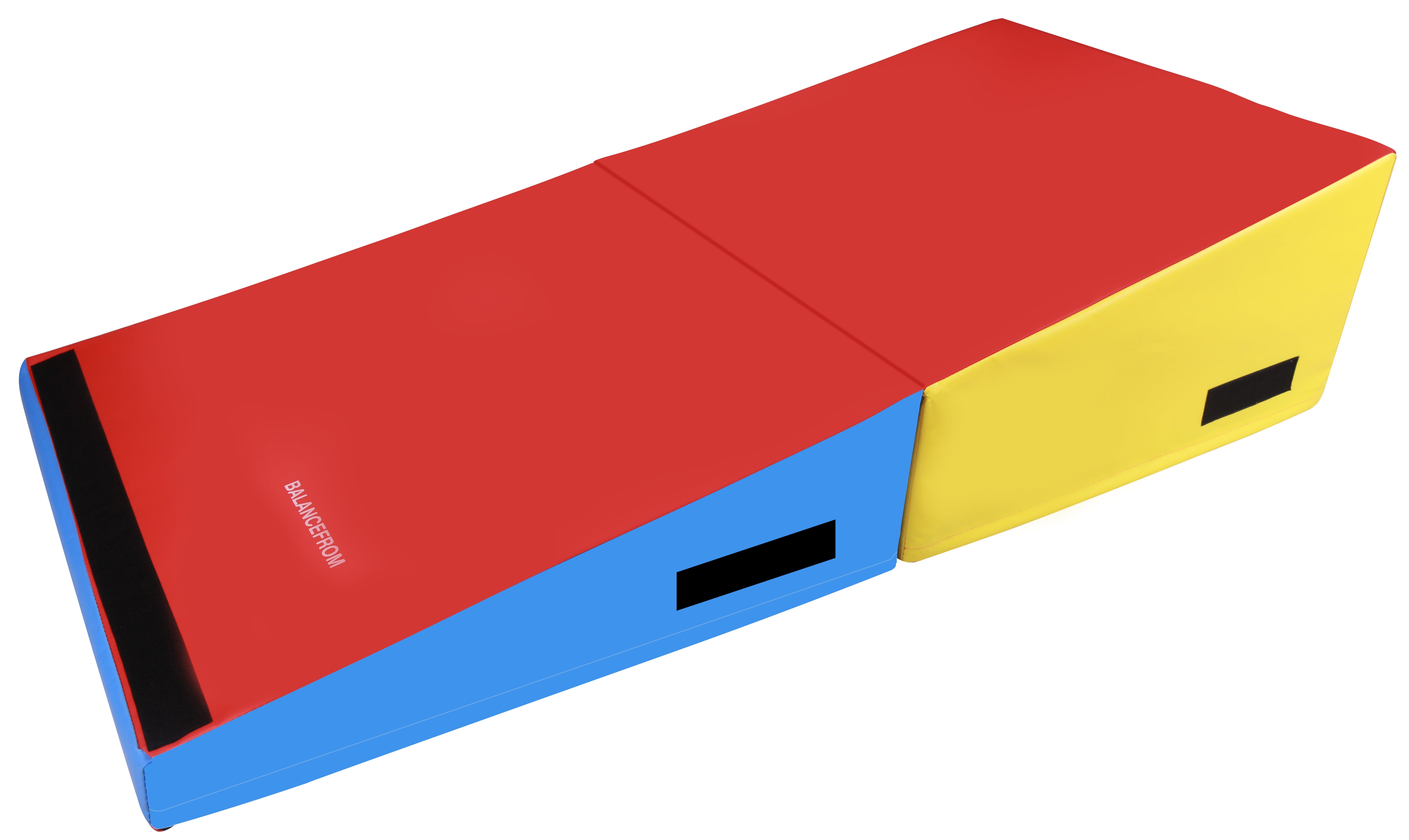 BalanceFrom GoGym Folding Incline Gymnastics Cheese Mat Training Foam