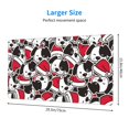 thumbnail image 3 of Kdxio Cute Dog Print Large Gaming Mouse Pad,Non-Slip Base,Water Resist Keyboard Pad for Gamer,Office & Home,29.5 x 15.8 in, 3 of 9