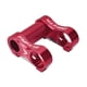 thumbnail image 2 of Manillar de bicicleta plegable de doble potencia de 25,4 mm con elevador ajustable CNC para plegado Rojo, 2 of 9