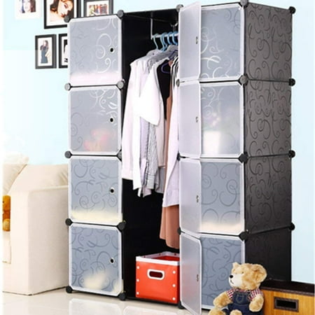 12 Storage Cube Organizer Wardrobe Modular Closet Plastic Cabinet 12 Storage Cube Organizer Wardrobe Modular Closet Plastic Cabinet Cubby Shelving Drawer Unit