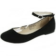 thumbnail image 1 of AlpineSwiss Calla Ballerines pour Femmes avec Bride à la Cheville Chaussure Classique, 1 of 9