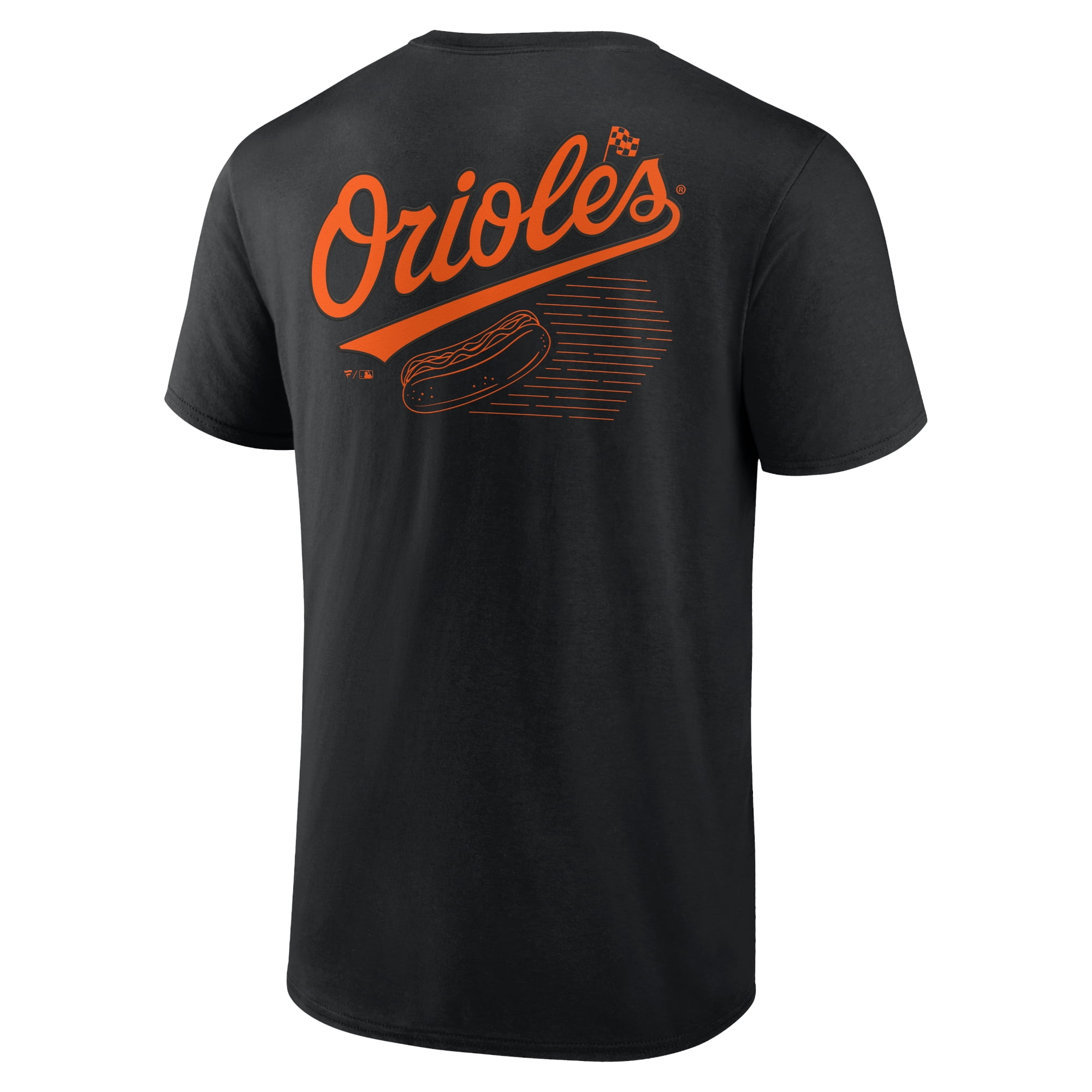 Men's Black Baltimore Orioles Hot Dog Race T-Shirt - Walmart.com