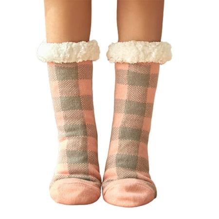 

Liveday Fuzzy Socks Cute Colorful Warm Plush Soft Slipper Sock Sleep Stocking For Women Girls New