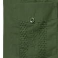 thumbnail image 4 of BOBOGOJP Chemise Homme Ajustée Manches Longues en Lin Coton, AG TG, 4 of 4