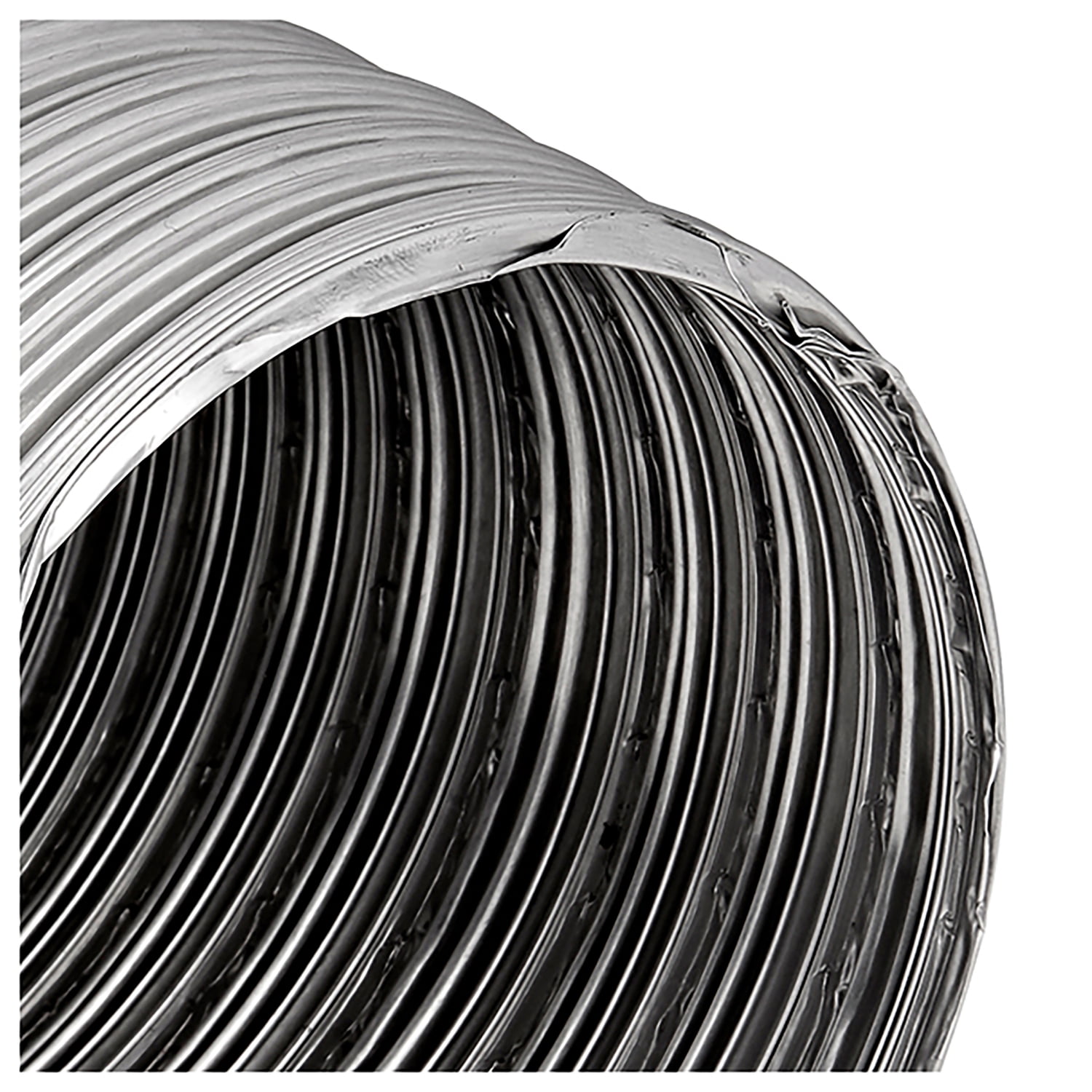 Lambro 8-Ft. T-LOCK UL Class 0 HVAC Semi-Rigid Air Duct, 302FUL (4 In.), 302FUL
