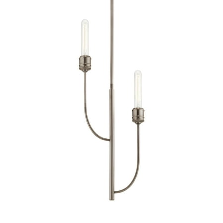 

Kichler 52258 Hatton 2 Light 10 Wide Single Pendant - Grey