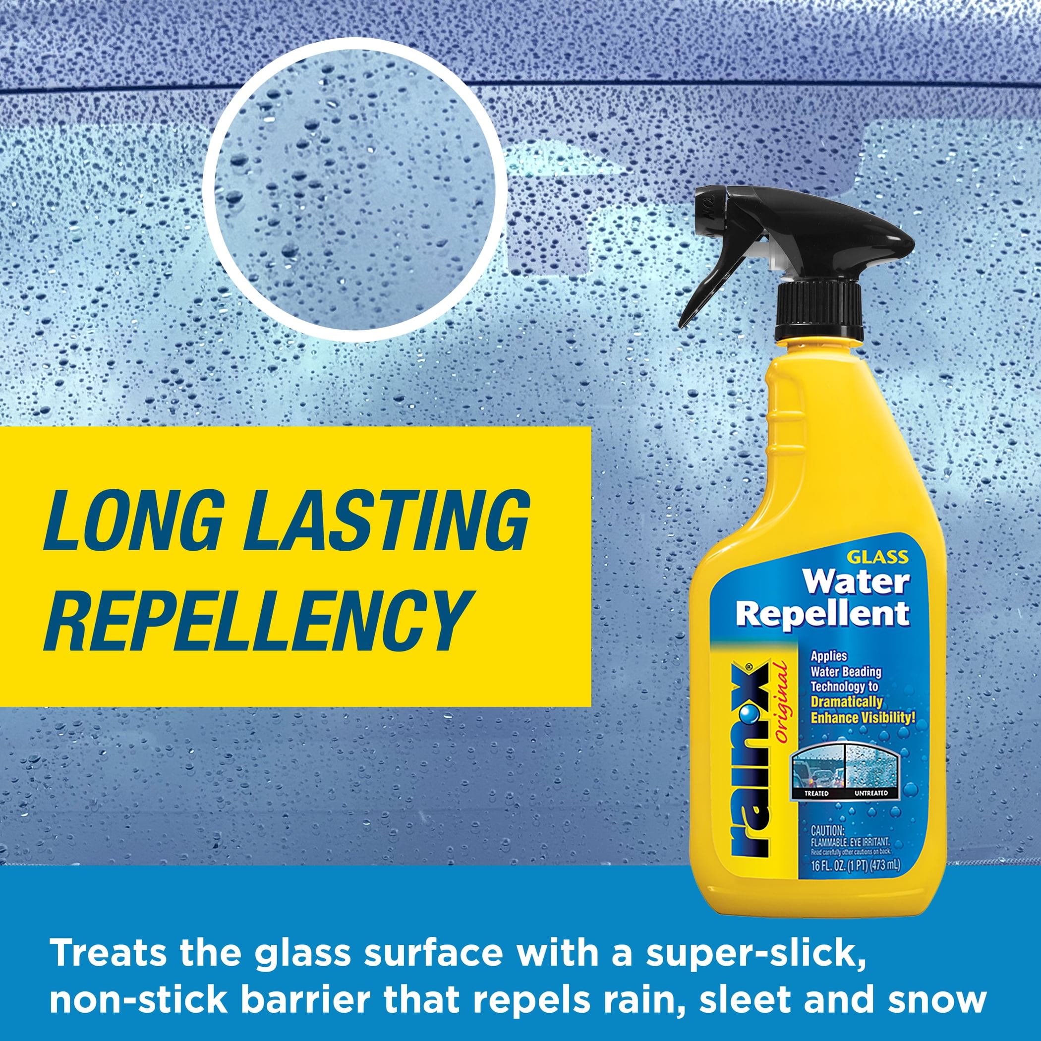 Rain-x Original Glass Treatment, 16oz - 800002250W