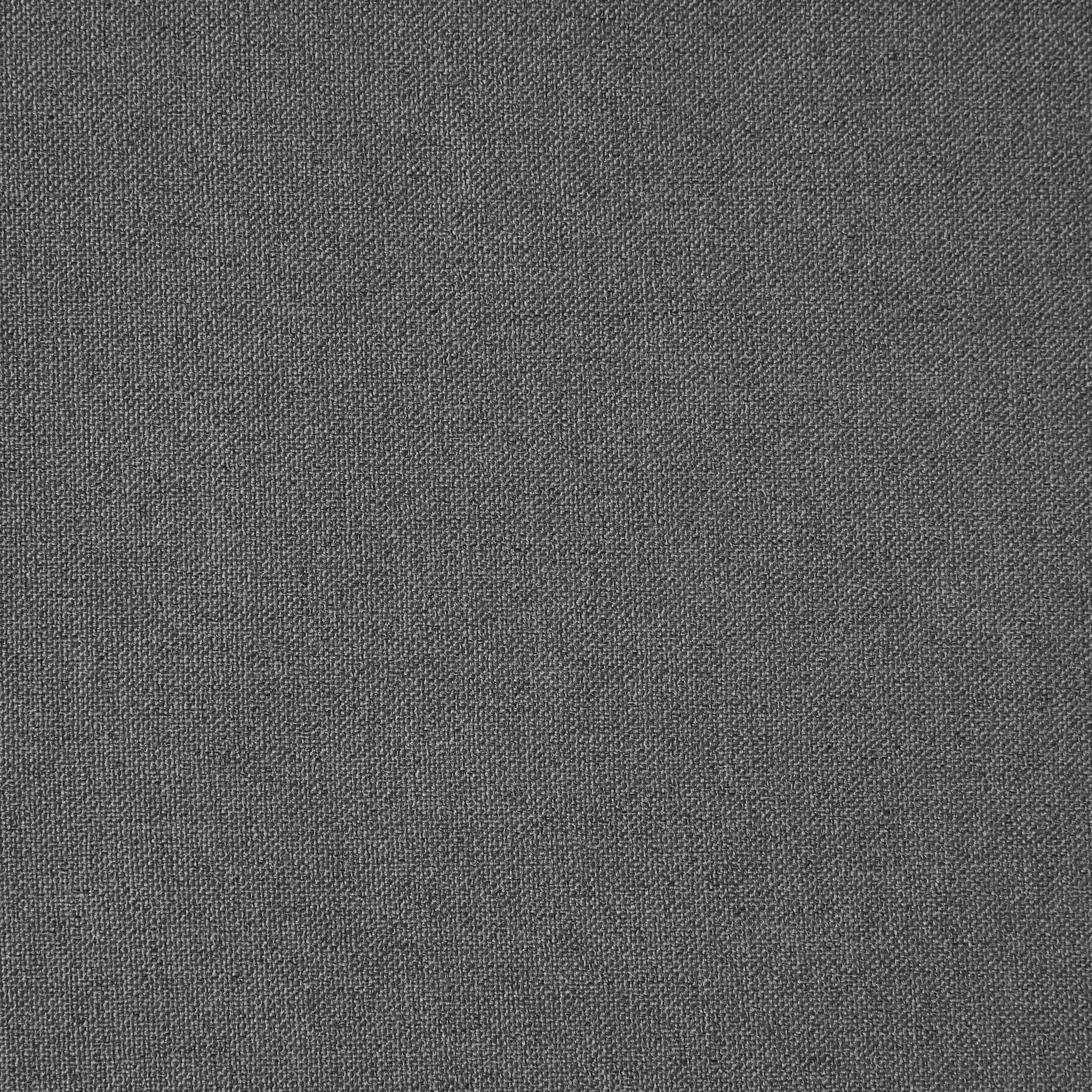 Eclipse Corte Solid Grey Flannel Blackout Grommet Top Single Curtain Panel, 52" x 63"
