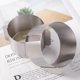 thumbnail image 3 of 2pcs 6-10cm Stainless Steel Round Mousse Cutter Adjustable Mouse Cake Mold Baking Tool, 3 of 3