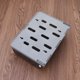 thumbnail image 4 of Caja de pañuelos de pared para baño, dispensador de toallas de papel, soporte para caja de pañuelos (gris), 4 of 7