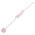 thumbnail image 1 of Interactive Hanging Cat Teaser Stick Toy with Catnip Ball, Retractable Elastic Rope and Spring Coil, Exercise and Enrichment Toy for Indoor Cats, Kittens, Multiple Colors Included, 1 of 2