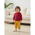 thumbnail image 6 of BemeyourBBs Baby Fall Sweaters Long Sleeve Graphic Embroidery Knit Pullovers, 6 of 9