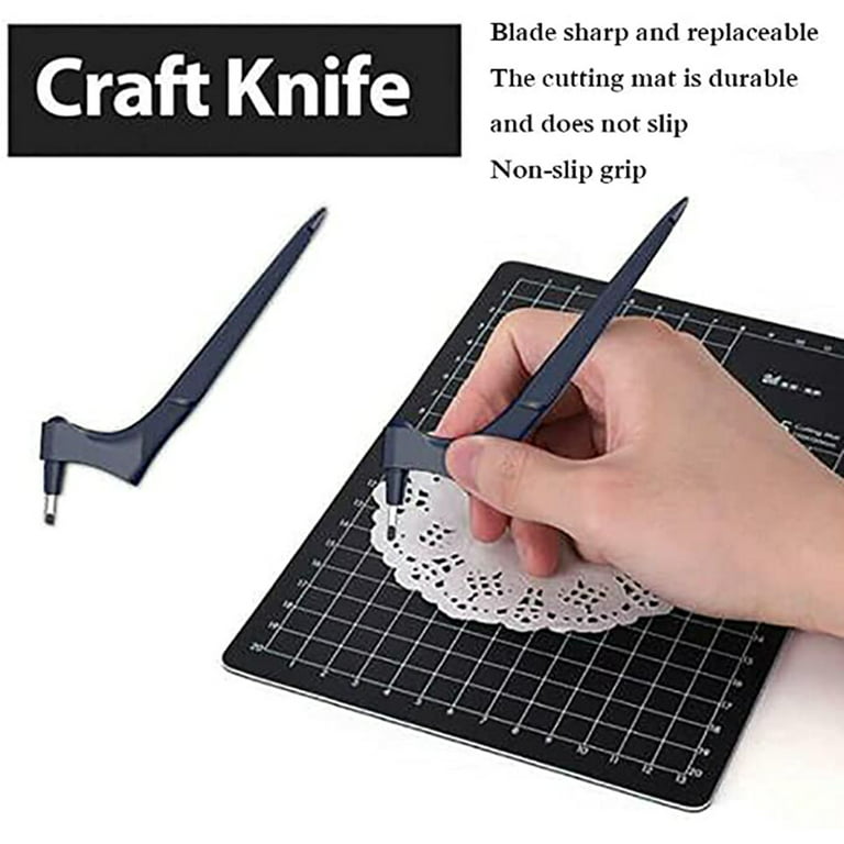 Gyro Cut Craft Tools Stainless Steel Gyro Cutter 360-degree Paper Knife  Gyro-cut Pro Safety