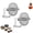 Silver, variant on 304 Stainless Steel Seasoning Ball, Stainless Steel Spice Infuser Ball