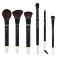 thumbnail image 2 of Sephora Collection The Starter Brush Set 6PC, 3 Face Brushes, 3 Eye Brushes, Makeup Bag Included, Vegan Makeup Gift Set for All Formula Types, 2 of 6