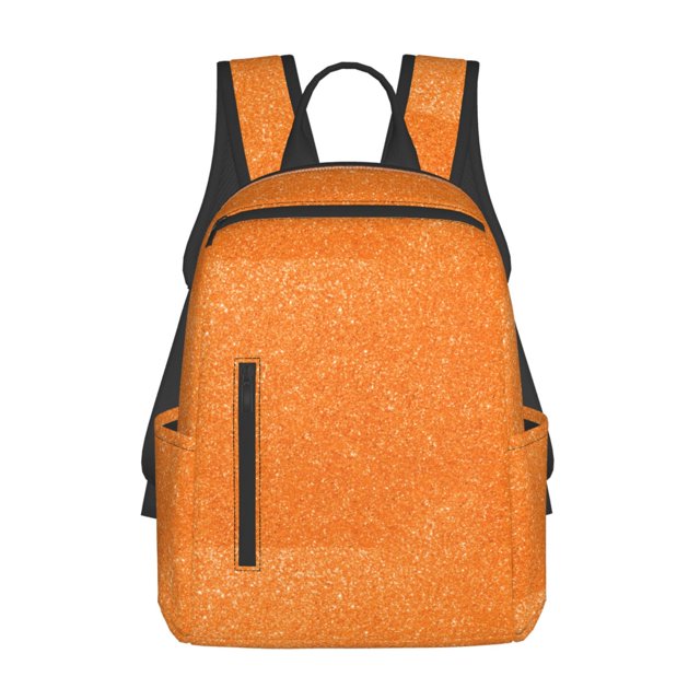 Easygdp Orange Glitter2 para Easygdp Yak - Mochila Casual Ligera y Resistente para Viaje y Senderismo para Hombres y Mujeres