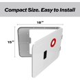 thumbnail image 2 of FOGATTI RV Water Heater Door 15" x 18" Only for FOGATTI RV Water Heater White Galvanized Steel RV Water Heater Door, 2 of 6