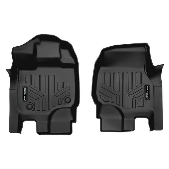 SMARTLINER 2 Rows Custom Fit Floor Liners Compatible with 2015 - 2025 Ford F-150 Super Cab