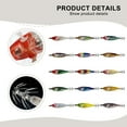 thumbnail image 3 of 5.7g Glow Squid Jig Lure - Realistic Shrimp Design for Night Fishing, 3 of 10