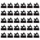 thumbnail image 3 of Adhesive Cable Holders Cable Management Adjustable Cable Clips Sleek Design Office Organization 30Pcs, 3 of 5
