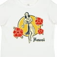 thumbnail image 4 of Inktastic Retro Hula Girl Girls Toddler T-Shirt, 4 of 5