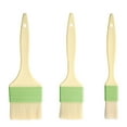 thumbnail image 1 of 3Pcs Plastic Barbecue Baking Brush Kitchen Grill Oil Brushes Practical Cooking Tool for Meat Cakes Pastries (S Size + M Size + L Size), 1 of 8