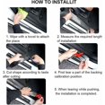 thumbnail image 3 of Vehicle Edge Entry Guards, Universal Fit Anti-slip Texture Car Door Sill Protector, Carbon Fiber Grain for Most Cars, 3 of 5