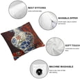 thumbnail image 4 of CMMY  Blue and White Pillow Covers Blue and White Porcelain Pillowcases Blue Vase Chinese Vase Throw Pillow Covers Decorative Pillow Covers 2pcs White, 4 of 6