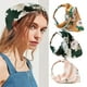 thumbnail image 4 of Pañuelo para la cabeza - Pañuelo floral Pañuelo triangular para mujer con elástico, 4 of 5