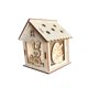 thumbnail image 2 of Kit de manualidades para casas de primavera, manualidades de Pascua, decoraciones navideñas, kit de manualidades 3D, casa de conejo para pintar, para, 2 of 4