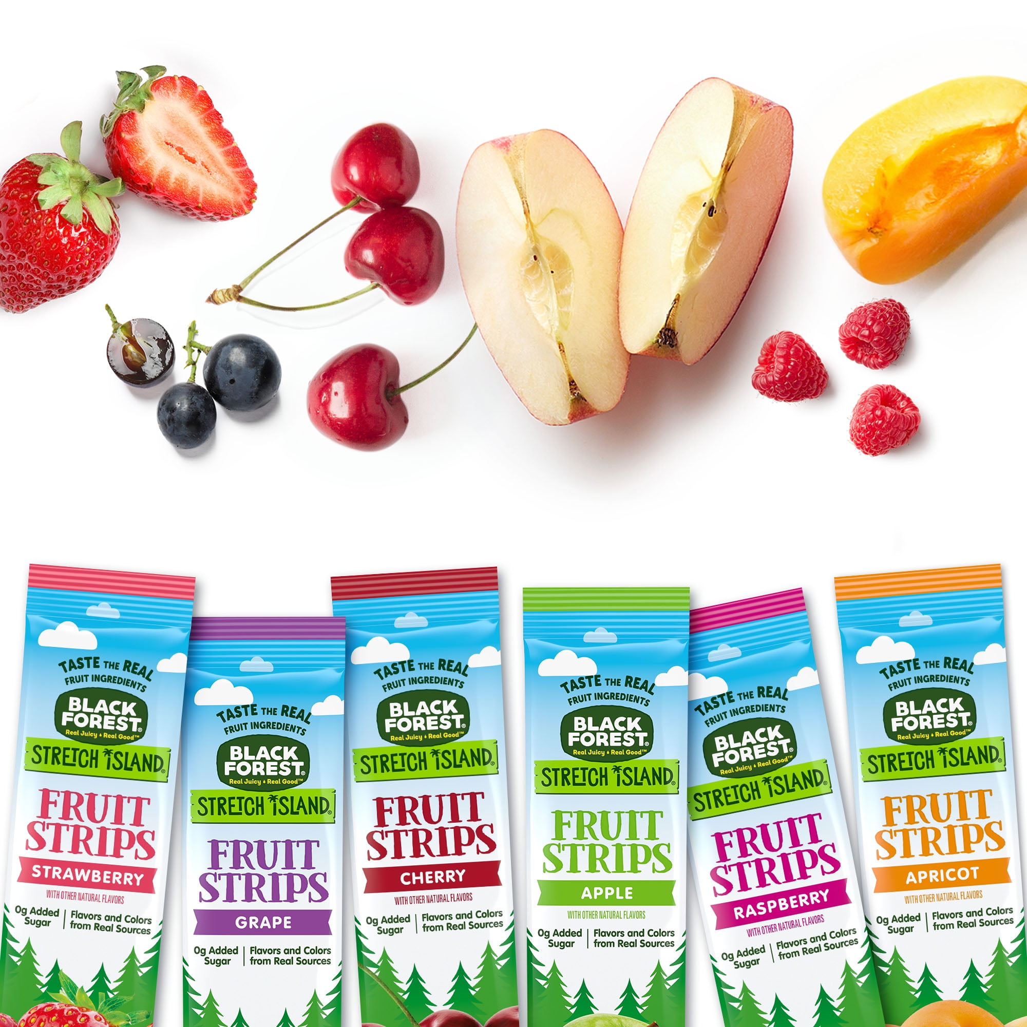 Black Forest Stretch Island Fruit Leather Snacks, Cherry, 0.5 oz, 30 Count