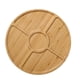 thumbnail image 2 of Bandeja De Servicio, Bandeja De Madera Decorativa Hecha A Mano Multiusos Para Bebidas De Desayuno De Mesa De Café Otomana Para El Hogar Cocina Apartamento Restaurante, 2 of 8