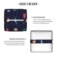 thumbnail image 5 of Tissue Space Dinosaur Box Cover Holder, Square by Xecao - Leather Decorative Organizer for Tabletop, Bathroom, Car, Office, 5 of 8
