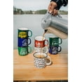 thumbnail image 5 of Camco Life is Better at the Campsite Ceramic Mug  Microwave and Dishwasher Safe Green Background with Yellow Retro RV My Happy Place Design  14oz. 53471, 5 of 6