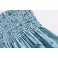 thumbnail image 3 of Gupgi Kid Baby Girl Summer Dress Floral Ruffle Strap Dress Backless Sundress, 3 of 5